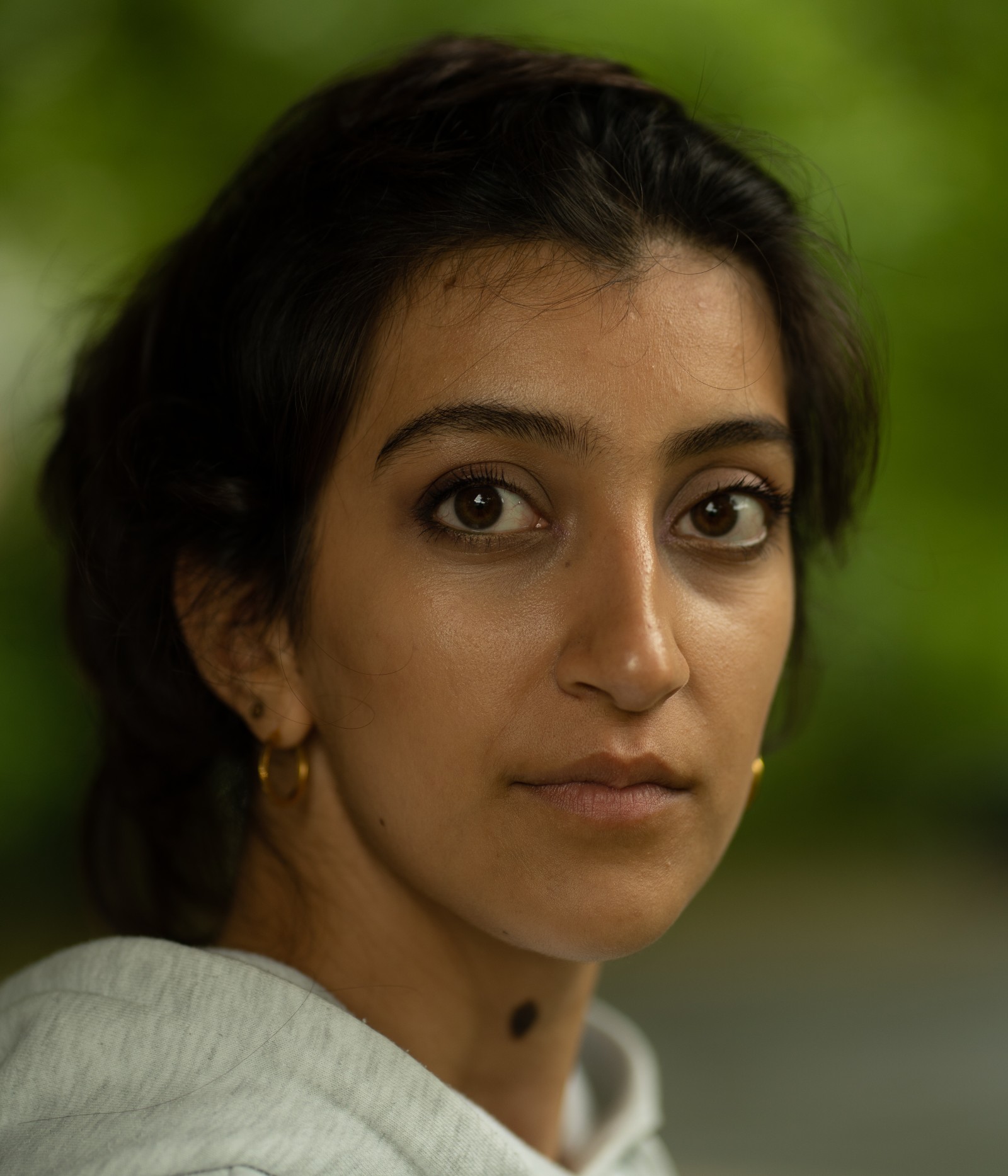 Jasmin. „In Plain Sight. #ichbinsichtbar“. Gastausstellung von Kosmos e.V. im Weltkulturen Labor. Foto: Ali Caner Özatakus
