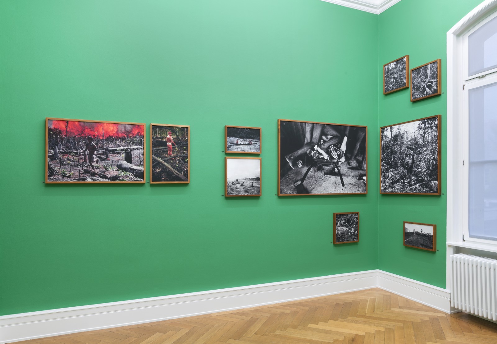 Ausstellungsansicht "Variationen des Wilden Körpers", Weltkulturen Labor 2017