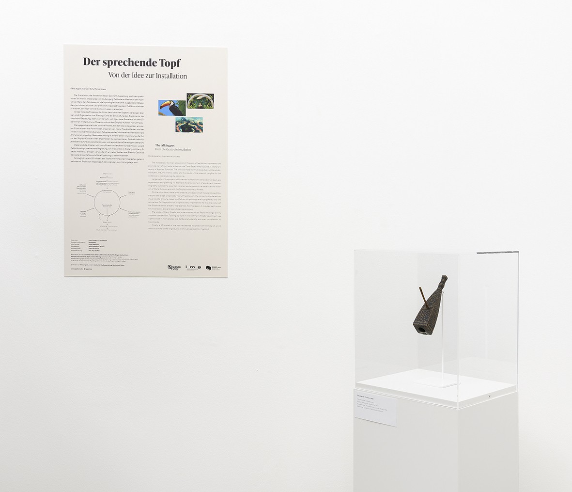 Ausstellungsansicht „Shipibo Pot Stories. Muster des Universums“. Foto: Wolfgang Günzel