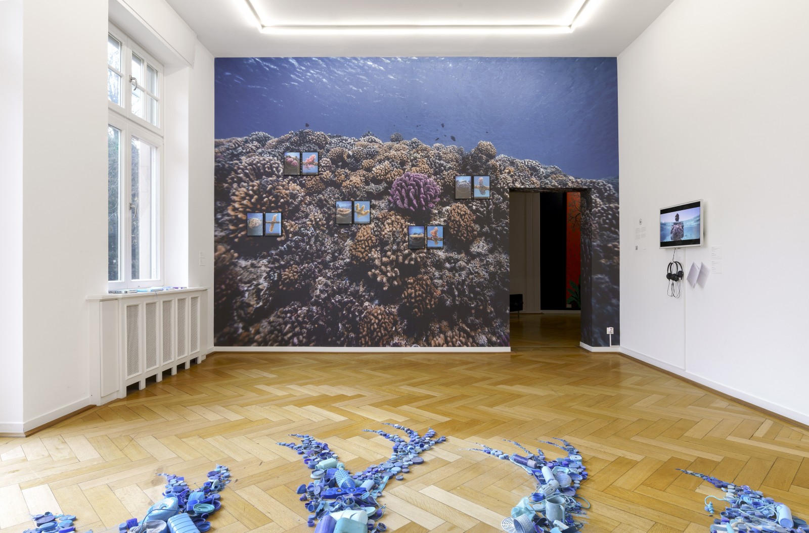 Coral Gardeners. Ausstellungsansicht healing. Leben im Gleichgewicht. Weltkulturen Museum. Foto Wolfgang Günzel