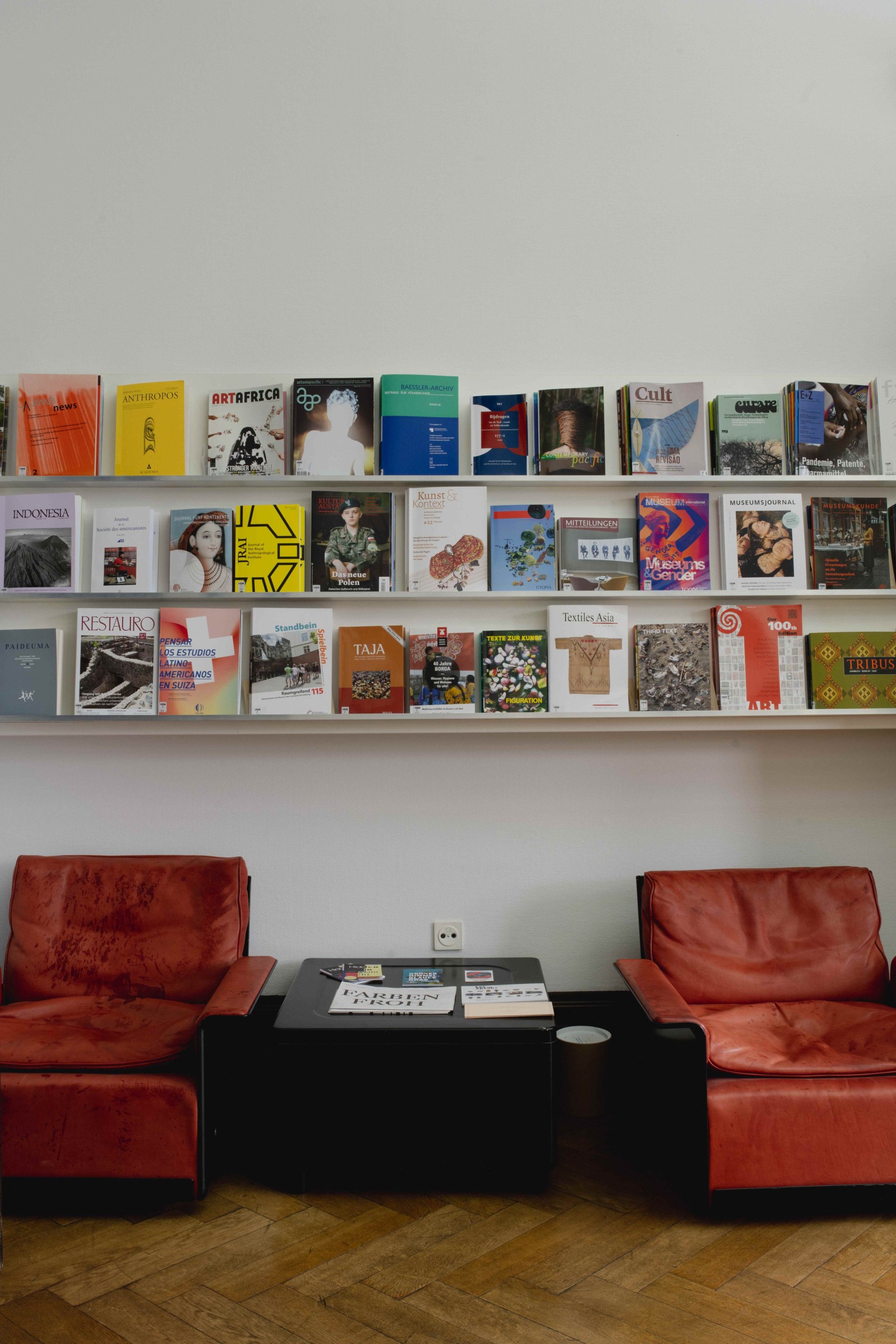 Weltkulturen Bibliothek. Foto:  Peter Wolff