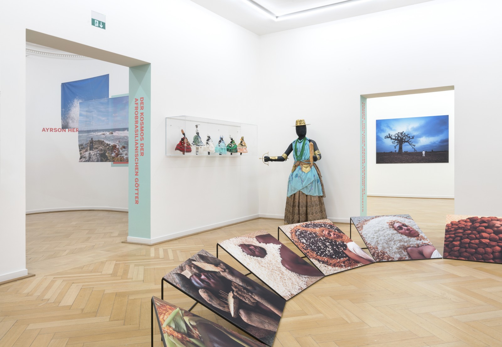 Ausstellungsansicht ENTRE TERRA E MAR, Weltkulturen Museum 2017