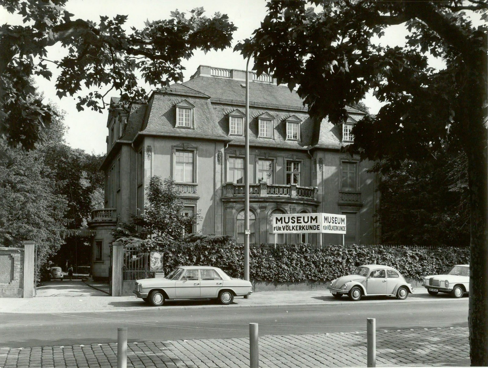 Schaumainkai 29, 1973, Fotografin: Gisela Simrock