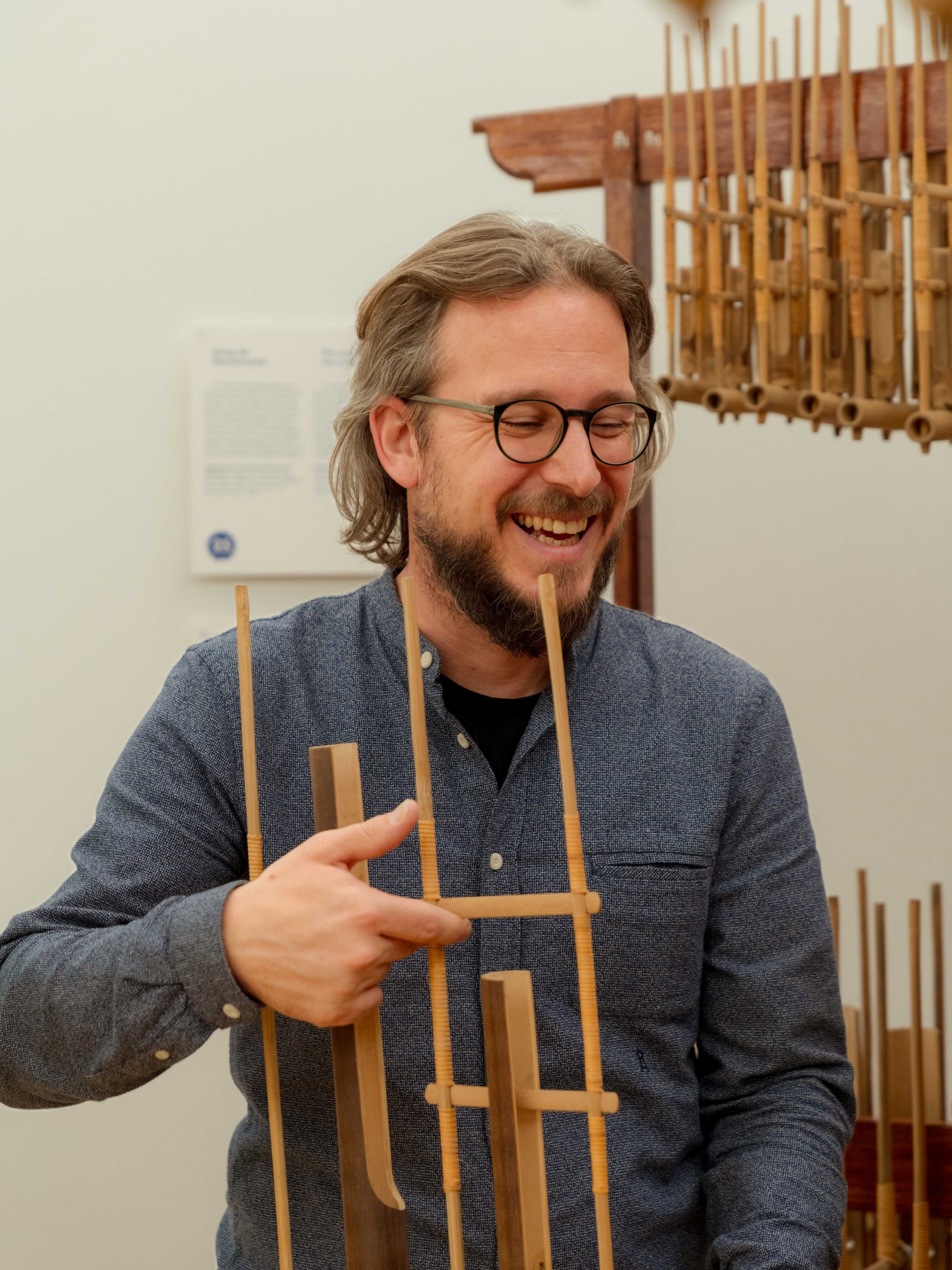 Angklung Workshop. Foto: Linda Deutsch