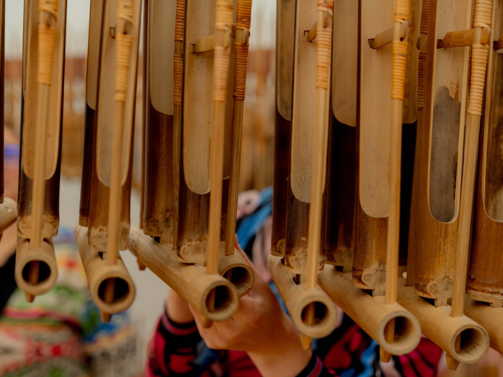 Angklung Workshop. Foto: Linda Deutsch