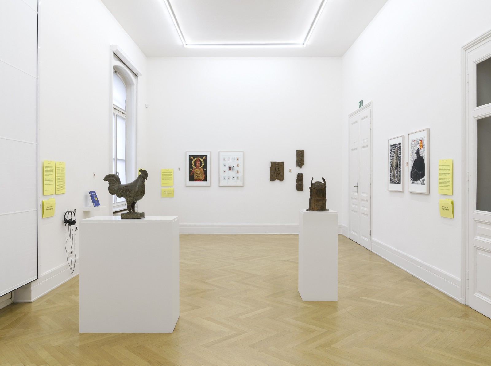 Ausstellungsansicht von „Benin. Die Sammlung im Weltkulturen Museum. Perspektiven.“ Foto: Wolfgang Günzel