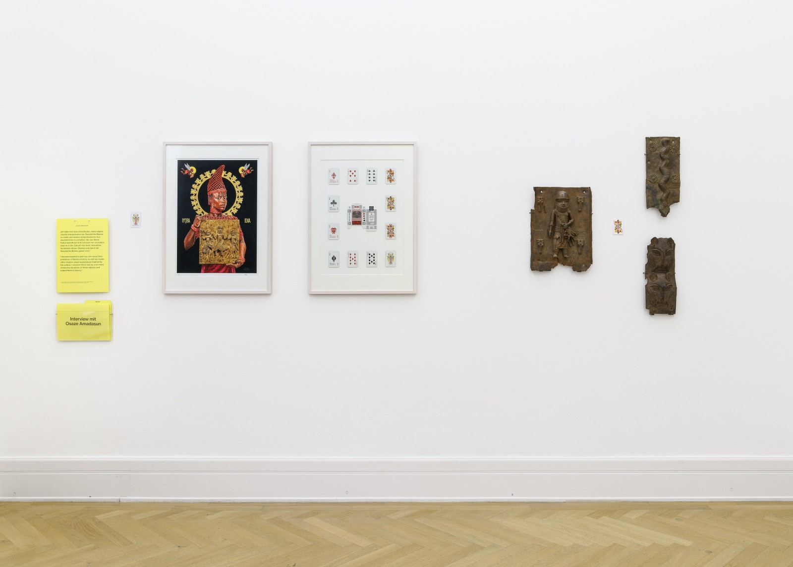 Ausstellungsansicht von „Benin. Die Sammlung im Weltkulturen Museum. Perspektiven.“ Foto: Wolfgang Günzel