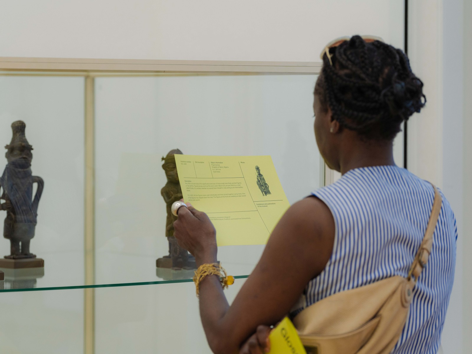 Eröffnung von "Benin. Die Sammlung im Weltkulturen Museum. Retrospektive". Foto: Linda Deutsch