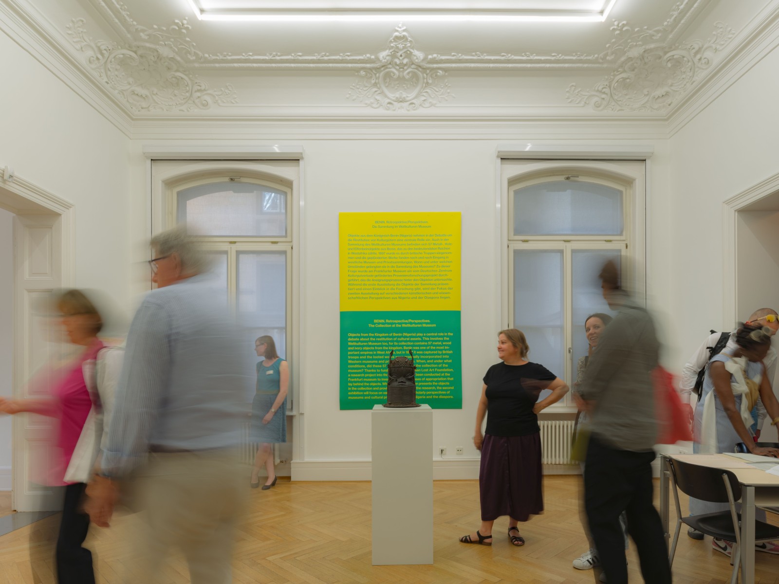 Eröffnung von "Benin. Die Sammlung im Weltkulturen Museum. Retrospektive". Foto: Linda Deutsch