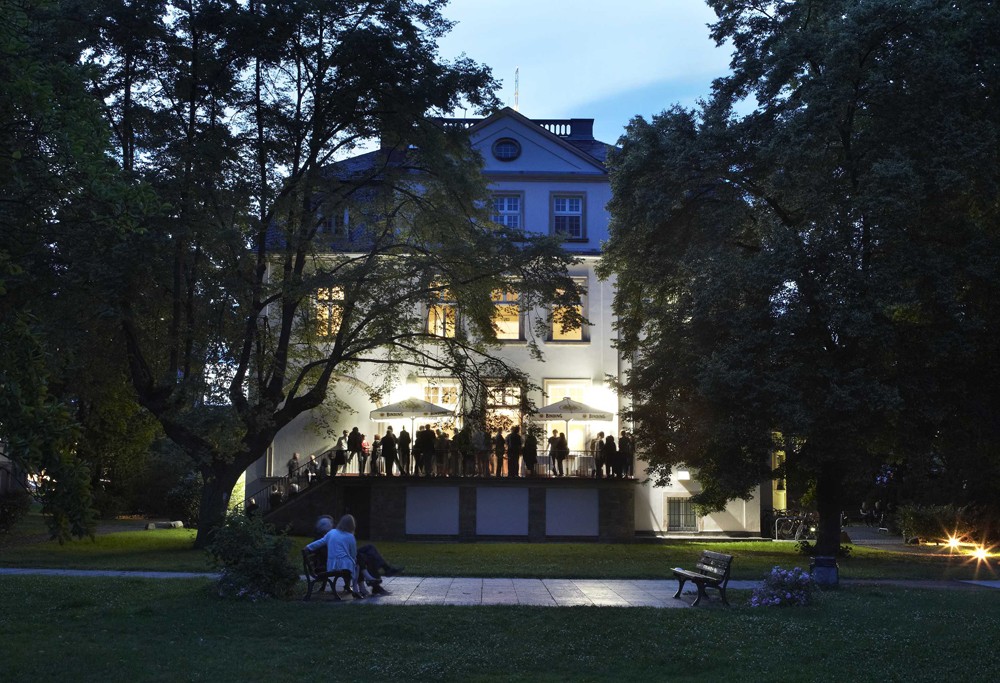 Außenansicht des Weltkulturen Museums. Foto: Wolfgang Günzel