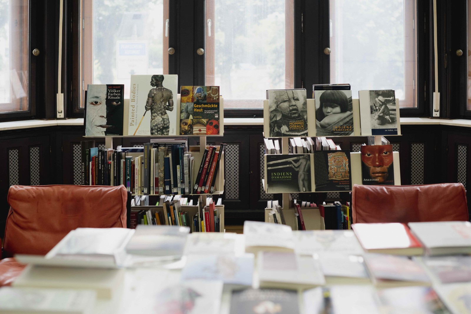 Weltkulturen Bibliothek. Foto:  Peter Wolff