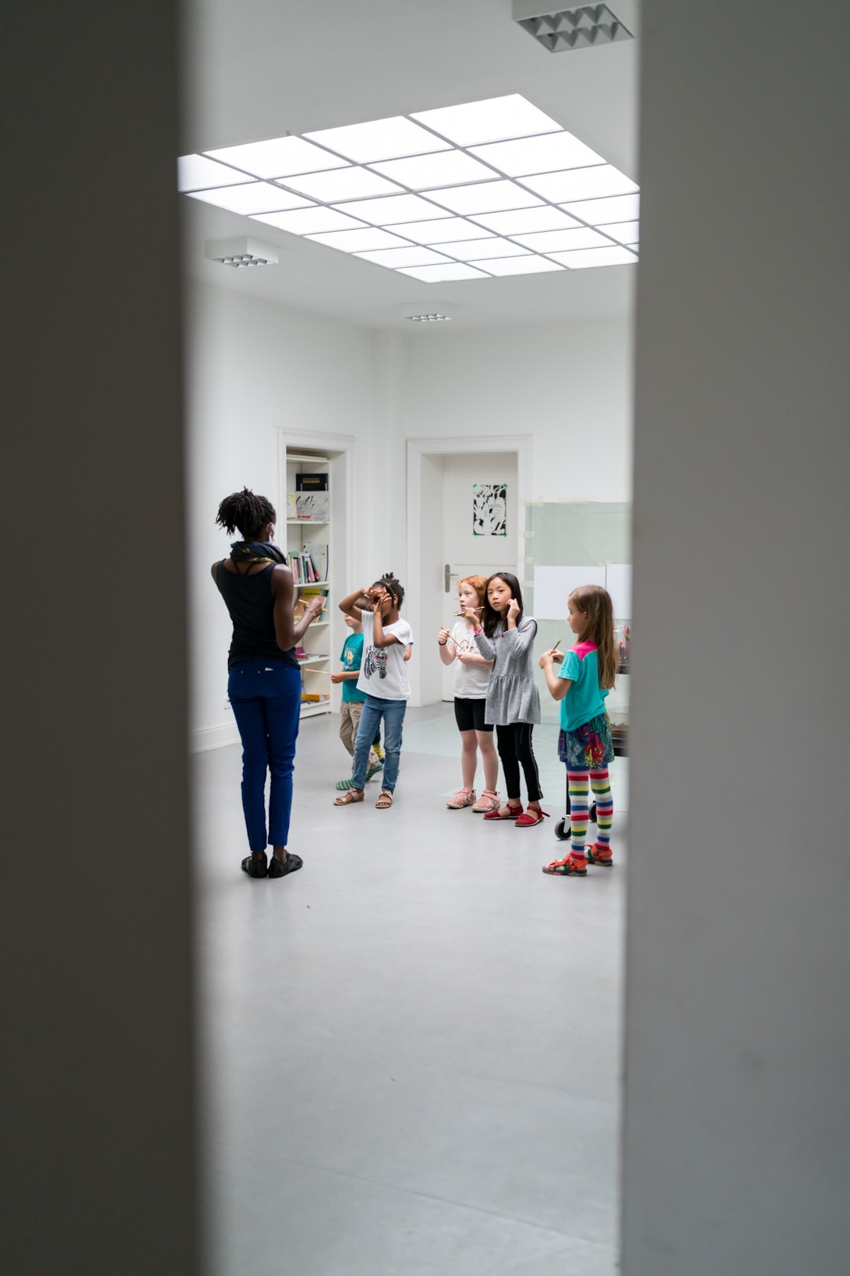 Workshop „In Bewegung" mit Ashanti. Foto: Eray Aydin