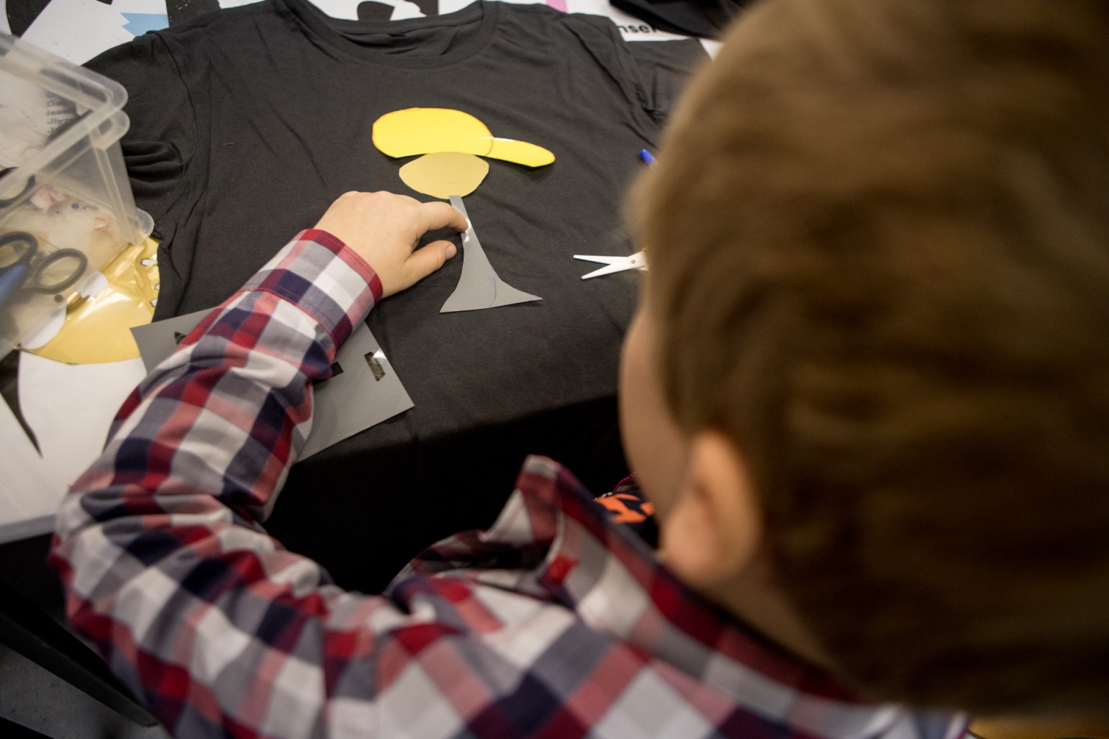 Workshop im Weltkulturen Museum. Foto: Salar Baygan 2018