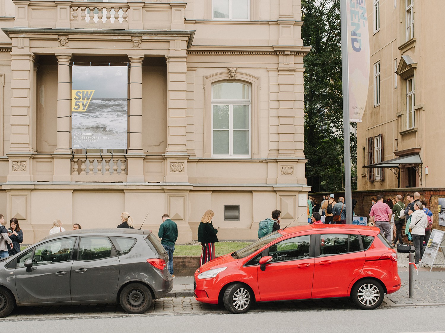 Finissage SW5Y, Weltkulturen Museum 2020, Foto: Peter Wolff
