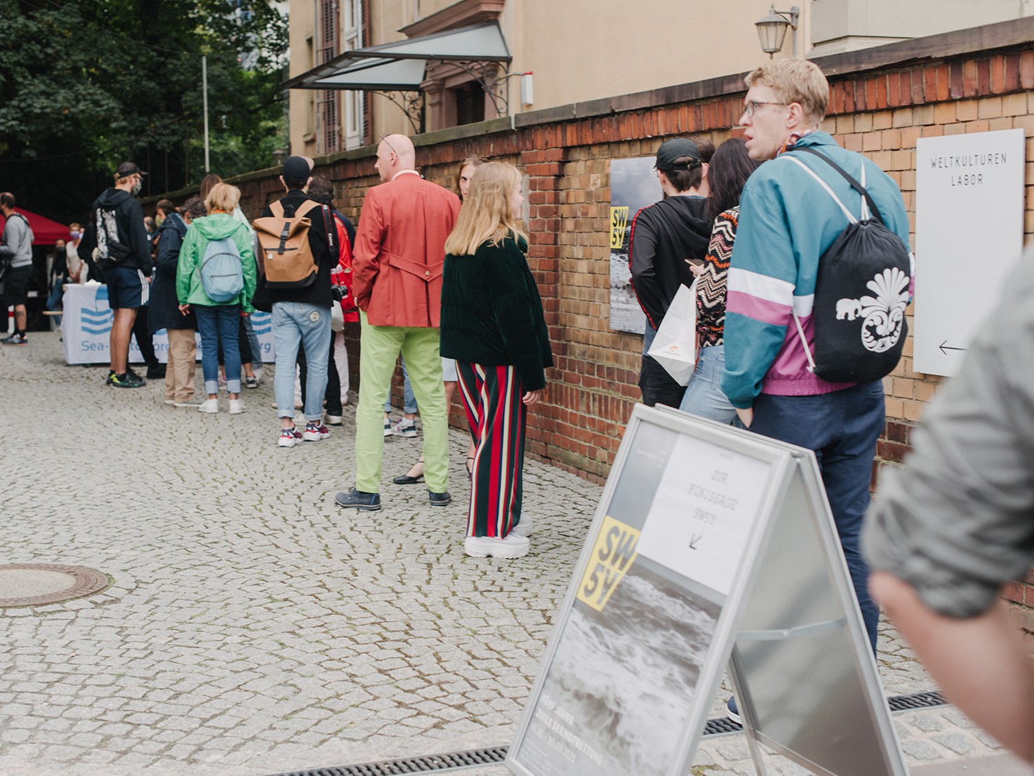 Finissage SW5Y, Weltkulturen Museum 2020, Foto: Peter Wolff