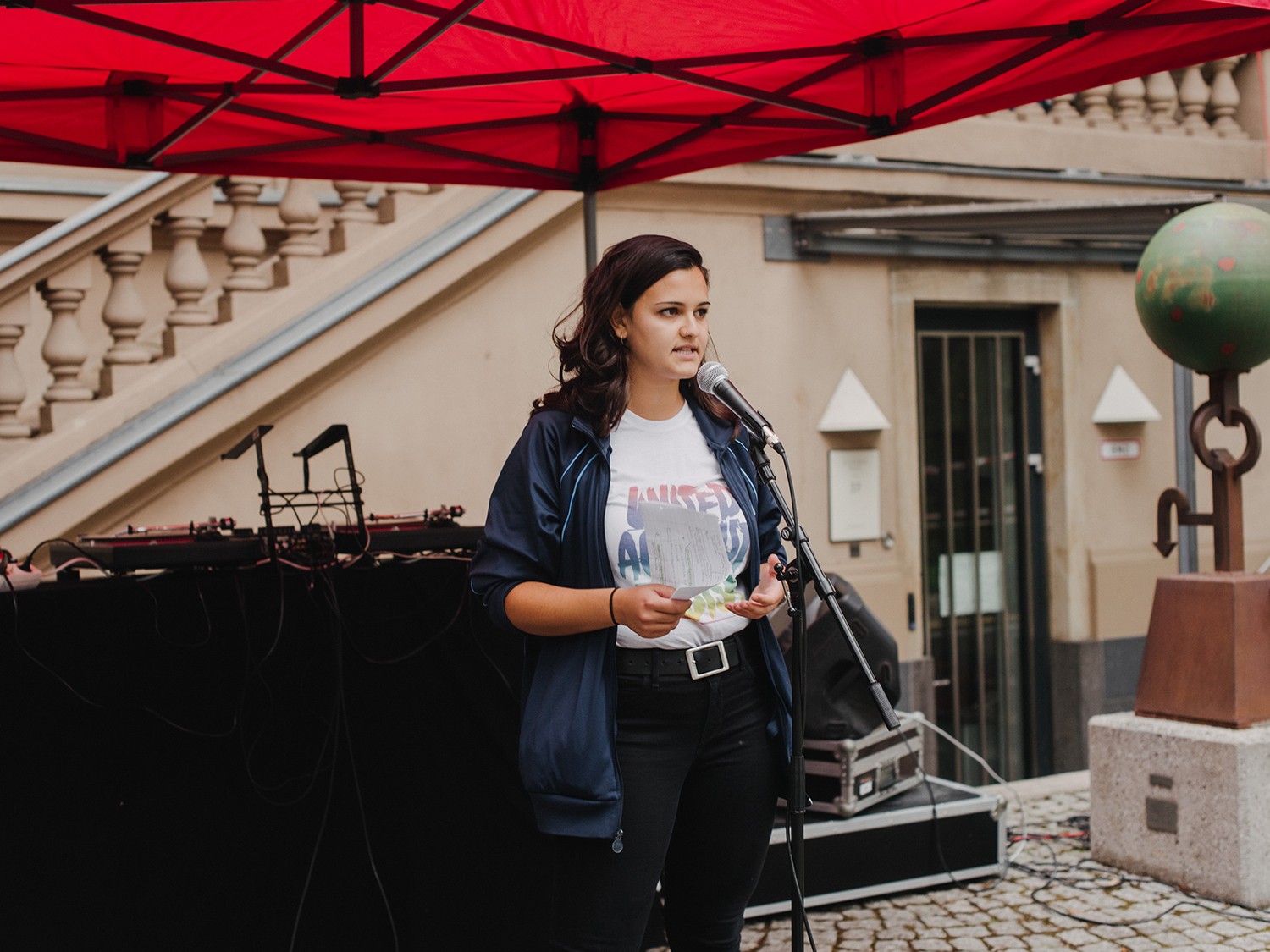 Finissage SW5Y, Weltkulturen Museum 2020, Foto: Peter Wolff