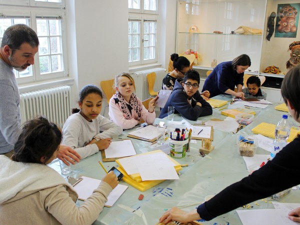 Draußen im Museum, Weltkulturen Museum 2016