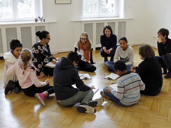 Draußen im Museum, Weltkulturen Museum 2016