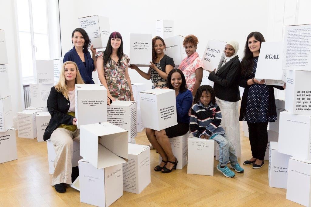 SABA-Stipendiatinnen im Rahmen von „Eule kommt!“, Foto: Crespo Foundation