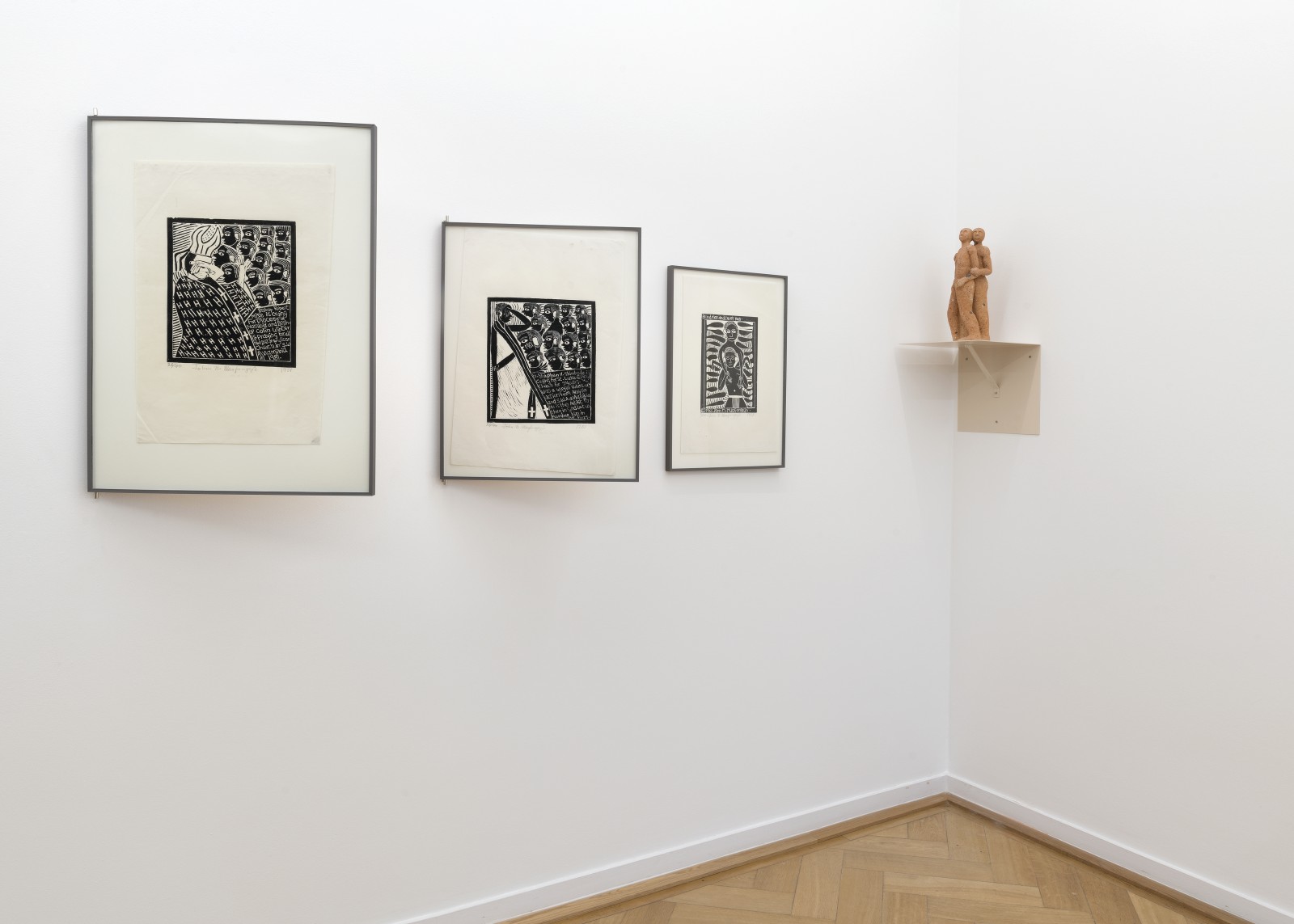 Exhibition view A LABOUR OF LOVE, Weltkulturen Museum 2015
