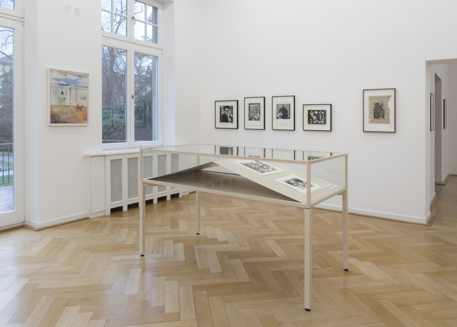 Exhibition view A LABOUR OF LOVE, Weltkulturen Museum 2015