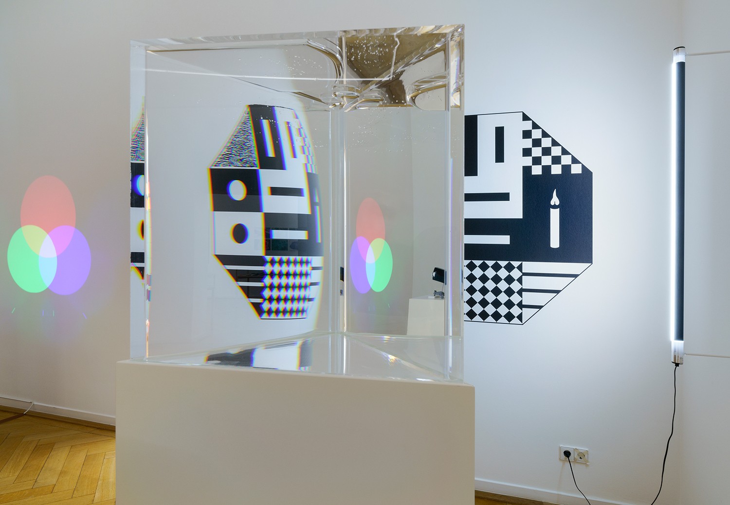 Exhibition view “GREEN SKY, BLUE GRASS. Colour Coding Worlds”. Weltkulturen Museum 2021. Photo: Wolfgang Günzel