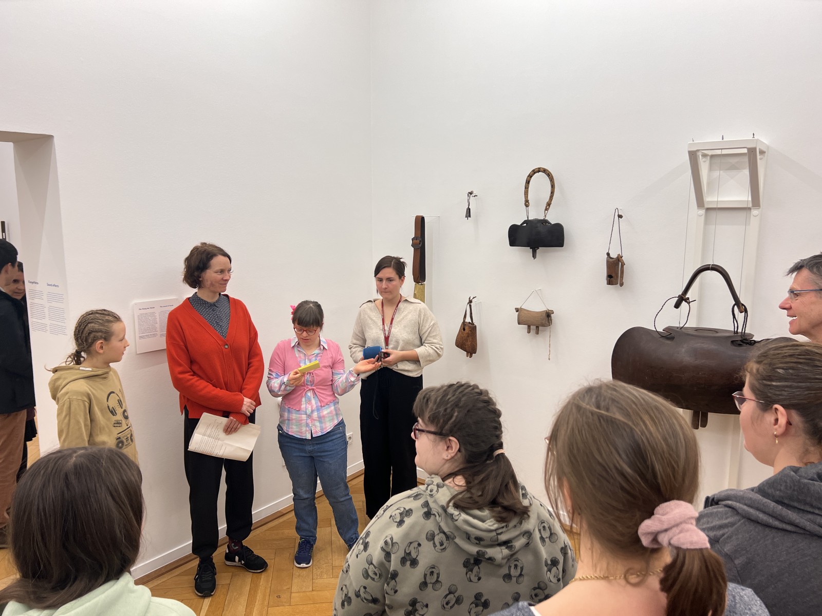 Inklusive Guided Tour at Weltkulturen Museum. Photo: Maria  Hauf