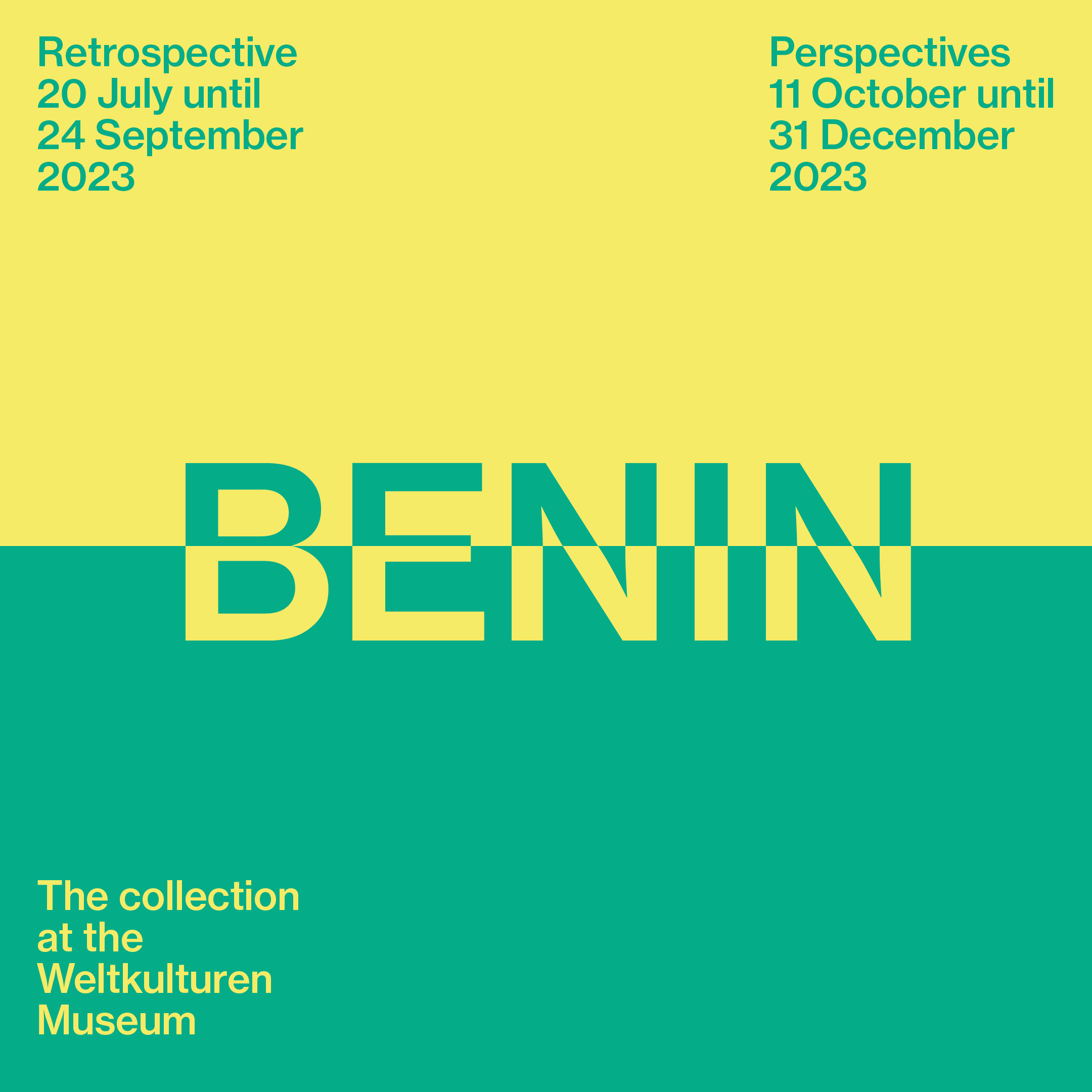 Benin. The collection at the Weltkulturen Museum. Retrospectice/Perspectives