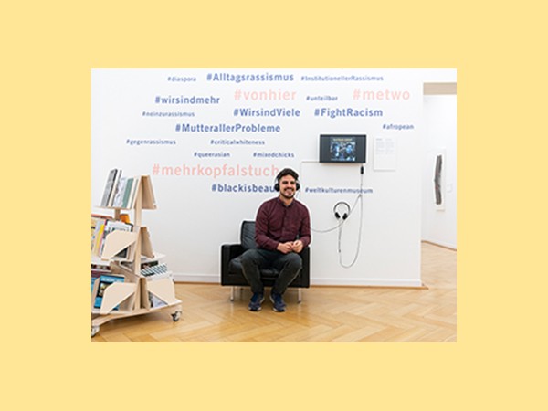 Adrian Pourviseh in the exhibition WOLRDS IN MOTION